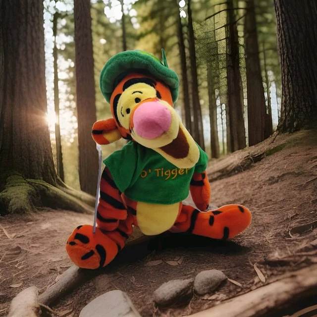 DISNEY STORE MINI Bean Bag 8" Plush Beanie Lot of 6 Winnie The Poohs