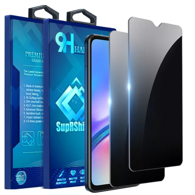 For Samsung Galaxy A05S A15 A25 A35 A55 Privacy Tempered Glass Screen Protector