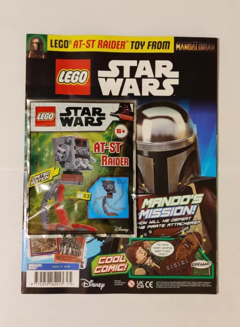 Lego Magazine Star Wars issue 75 - AT-ST Raider build