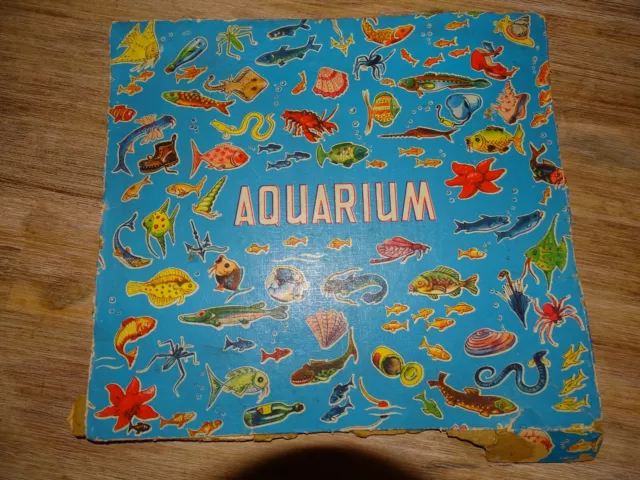 Aquarium Magnetisches Angelspiel Klee Spiel ,Antikes Spiel Bastler KInderspiel