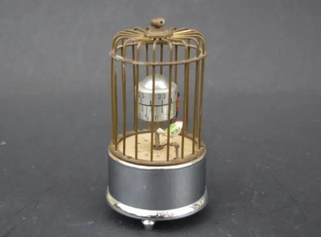 Pendule cage a oiseau German kaiser bird cage