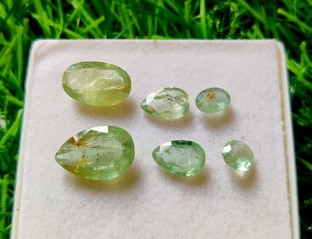 Emeraude Naturelle Pierre Pru00e9cieuse En Vrac U00e0 Facettes En