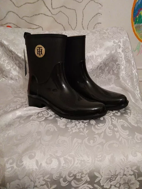 Tommy Hilfiger Womens Rain Boots