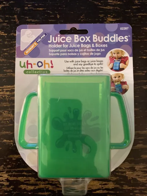 Juice Box Buddies Mommy's Helper “Green” New In Package