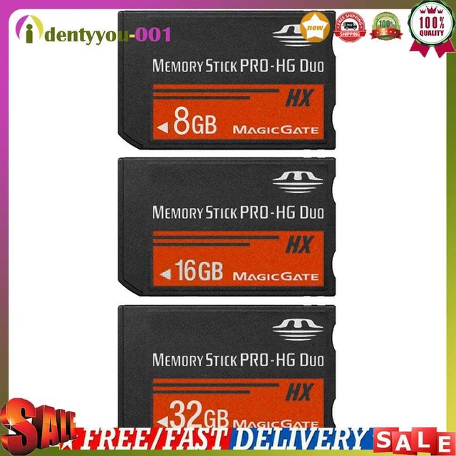 Tarjetas de memoria de juego Memory Sticks PRO-HG Duo para cámara Sony PSP 1000 2000 3000