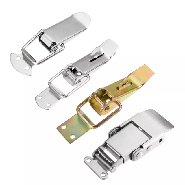 68mm-140mm Spring Loaded Toggle Case Box Chest Trunk Latch Catches Hasps Clamps