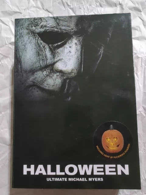 NECA HALLOWEEN 2018 ULTIMATE MICHAEL MYERS NEW Sealed Glow Light Flicker Pumpkin
