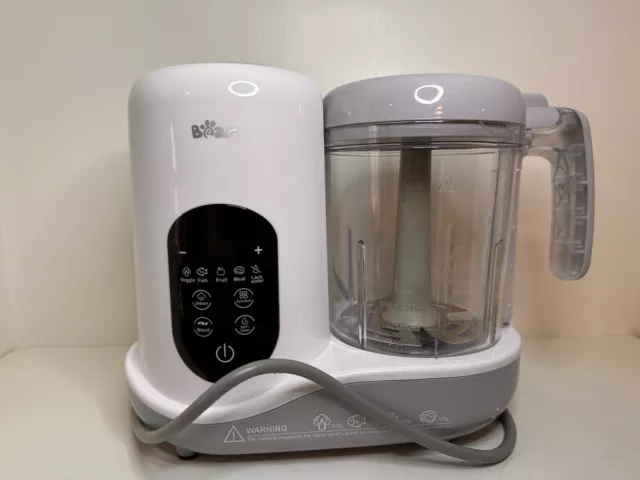 BEAR 2023 Baby Food Maker | One Step Baby Food Processor Steamer Puree Blender