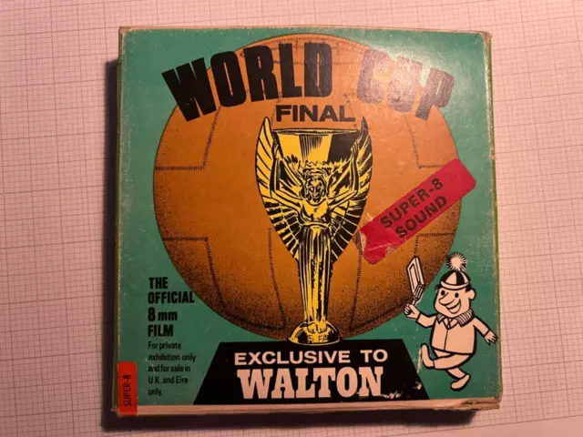 World Cup Final The Official 8mm Film Exclusive To Walton, Super 8 sound