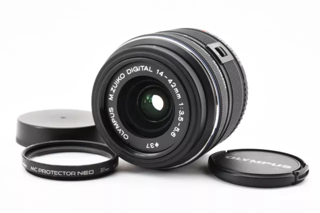 Olympus M.ZUIKO 14-42mm F/3.5-5.6 II R Objectif Pour Quatre Tiers (Noir) [ NM ]#