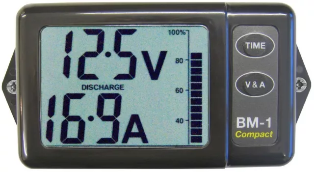 NASA - Batteriemonitor BM-1 COMPACT - grau