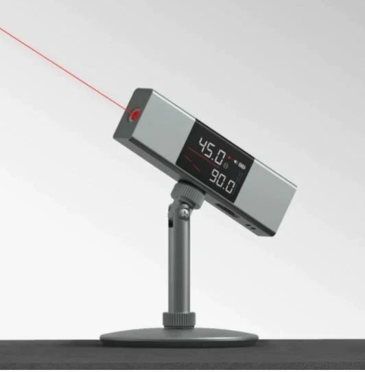 RECHARGEABLE DIGITAL LASER Protractor Inclinometer Angle Measure Laser