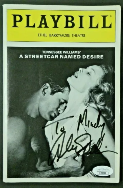 Alec Baldwin Hand Signed Playbill A Streetcar Named Desire with JSA COA