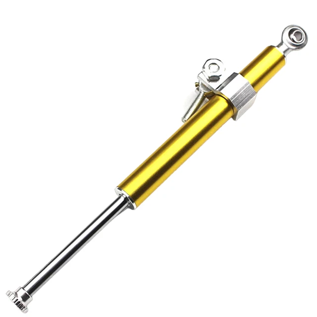 Steering Damper Reliable Perfect Fitment Steering Damper Replacement Long Golden