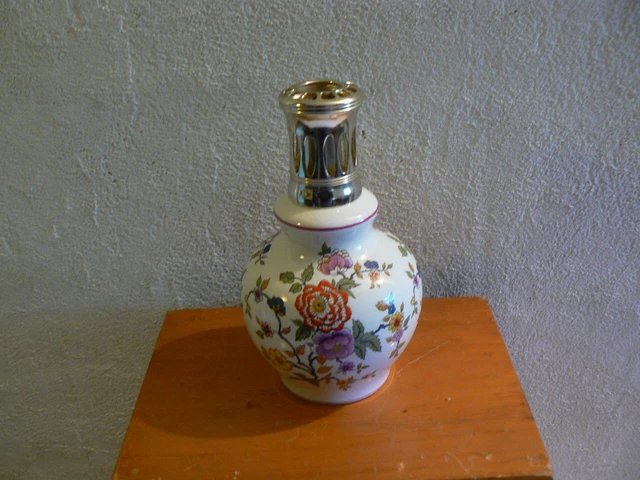 Lampe Berger Ancienne Décor Carrosse - France, Années 1980, Bon état