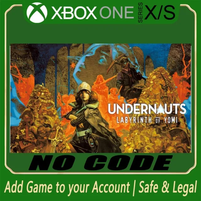 Undernauts: Labyrinth of Yomi [Xbox One , Series XlS] No Code No Disc