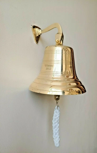 Décoration Bateau Cloche Murale Nautique En Laiton Massif ARSUK