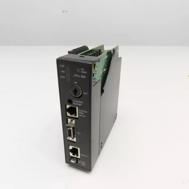 GE Fanuc IC693CPU364-FK CPU Module 240K Memory Ethernet Port No Key Damaged