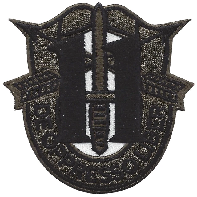 11TH SPECIAL FORCES Group Crest OD Green Patch 9 25 PicClick