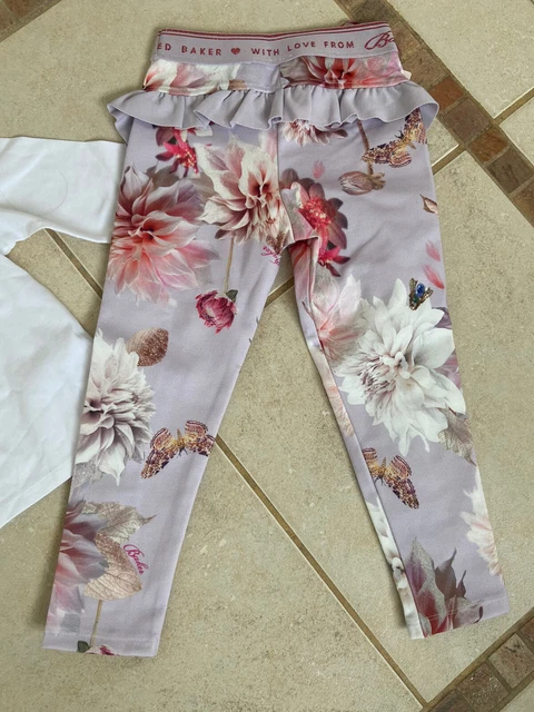 Ted Baker Girls Top Leggings Set 4-5yr BNWT 5