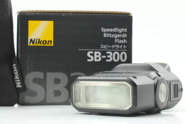 [Boxed Top MINT ] SB-300 AF Speedlight Flash for Nikon Digital SLR Camera JAPAN