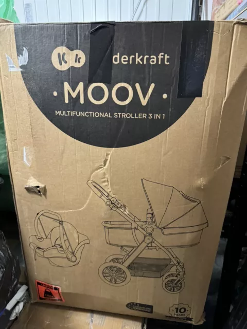 Kinderkraft Moov 3 in 1 Travel System