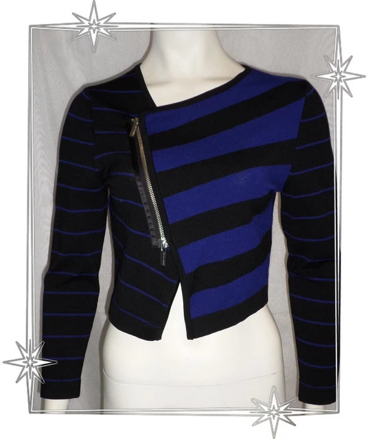 VINTAGE LONG GILET sans manche Scarlet Roos taille 2, 30% laine maille torsade EUR 15,00 - FR