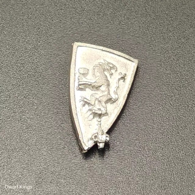 Warhammer Bretonnia Grail Knight Shield Nr. 4 Metall 1997