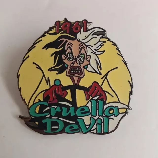 Disney Countdown to 2000 Cruella De Vil Pin #63 of 101