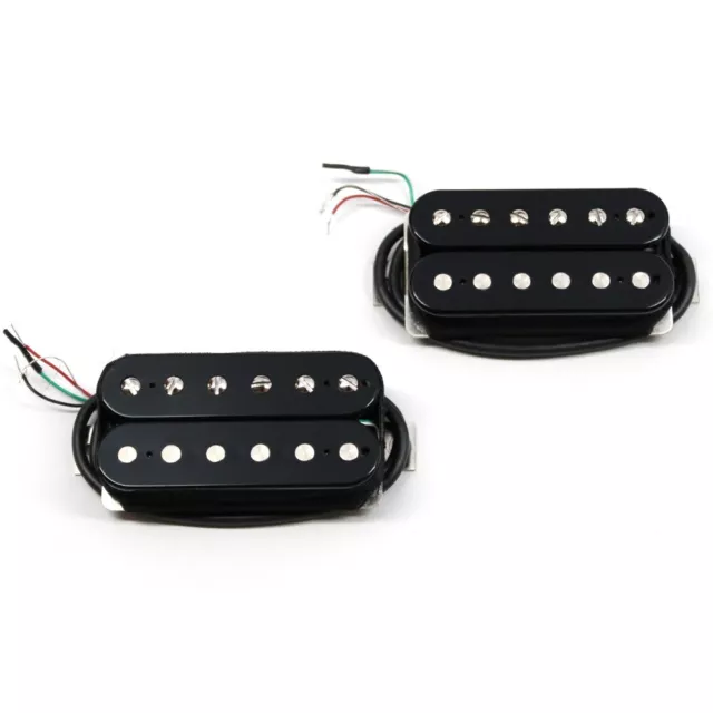 Bare Knuckle Nailbomb Alnico V Calibrated Open Humbucker Pickup Set Black Coil