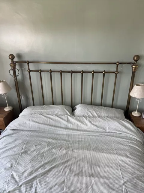 brass bed frame kingsize