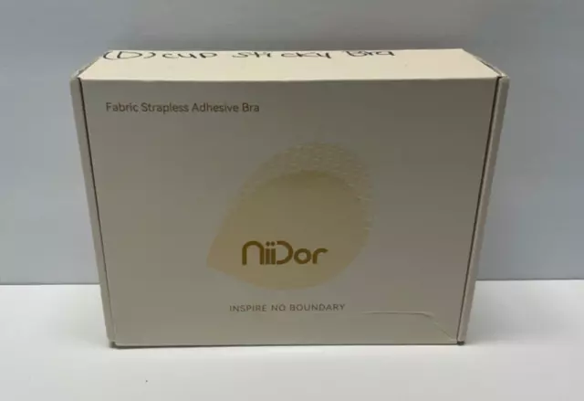 NIIDOR ADHESIVE BRA Strapless Sticky Invisible Push up Silicone