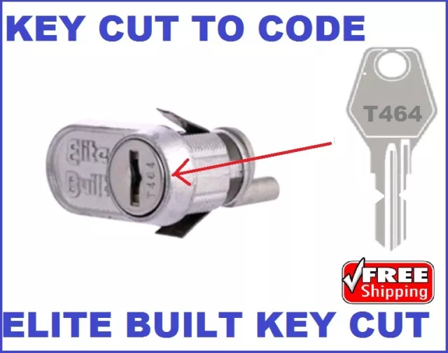 1 Key Cut To Code Number  ELITE BUILT KEY STATEWIDE  NAMCO Filing Cabinet Keys