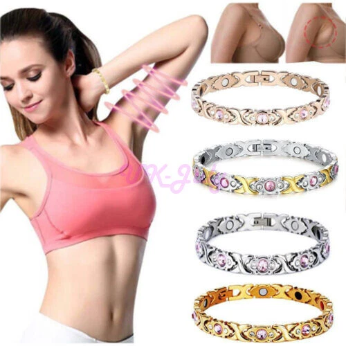 Pulsera magnética retro creativa terapia curativa artritis mujeres pérdida de peso NUEVA
