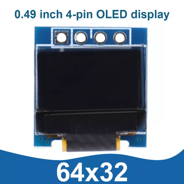 0.49 Inch White Display Module 4 Pin Micro Breakout Screen Electronic Components 3