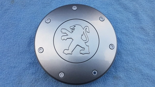 Auto Centrale Tappi Coprimozzo per Peugeot 308 2017-2021,Copricerchi Ruota Centrale Car Wheel cap Kit Ruote Cerchi in Lega Antipolvere con Logo Emblema Styling Auto Accessori