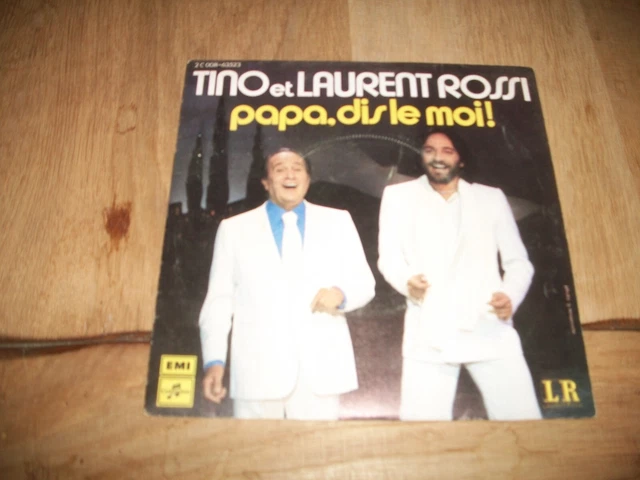 Disque 45T Vinyle Tino Et Laurent - Forza Bastia Forza Corsica