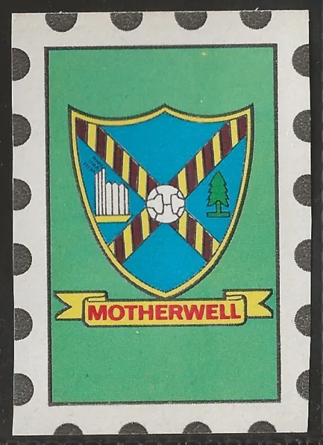 A&Bc-Football 1971 Club Crests (Scottish)-#14- Motherwell