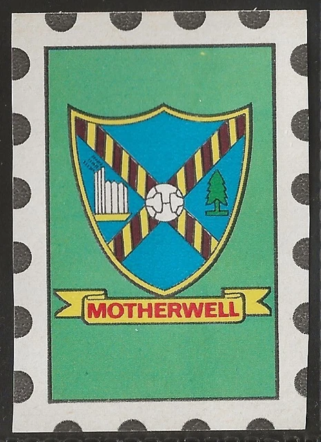 A&Bc-Football 1971 Club Crests (Scottish)-#14- Motherwell