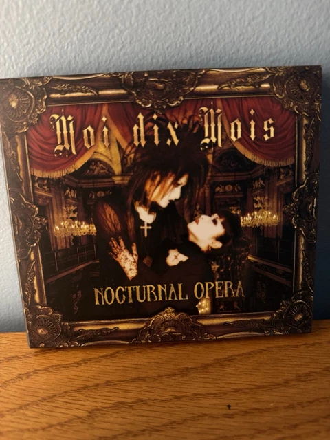 MOI DIX MOIS Nocturnal Opera CD 2004 Japan Release w/Slipcase