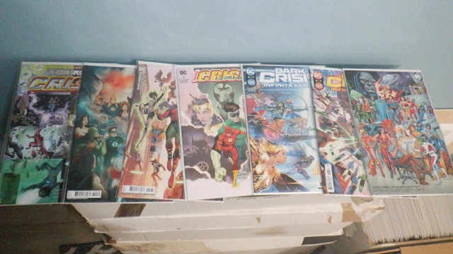 DC Comics Dark Crisis on Infinite Earths #1-7 Complete NM 1st Prints