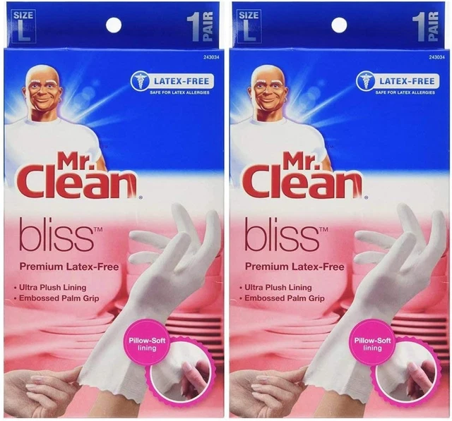 Bliss Premium Latex-Free Gloves, Large 1 Pr (Pack of 2)
