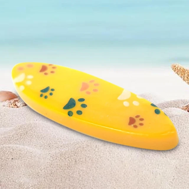 Resin 1:12 Mini Doll House Surfboard Model Furniture Life Scene Ornaments