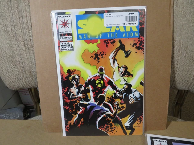 Solar Man of the Atom #24 Valiant NM