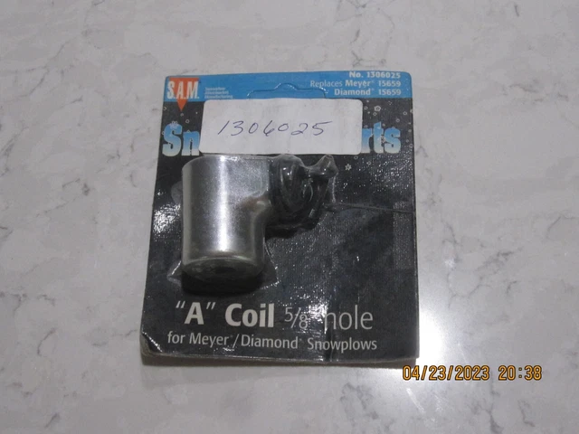 Sams  Snow Plow A Coil New Style # 1306016   5/8" Replaces Meyer #15659