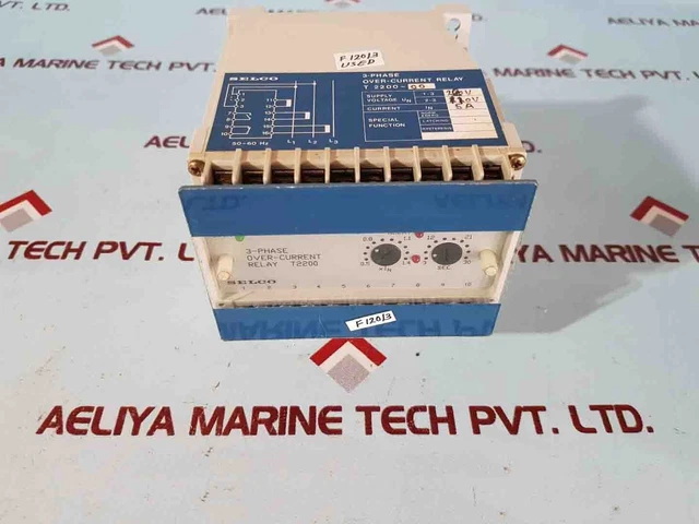 Selco t2200-00 3-phase over-current relay