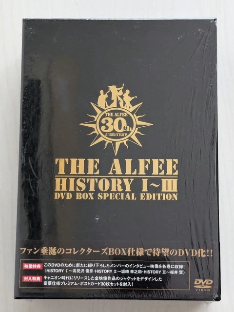 ミュージック THE ALFEE HISTORY DVD SPECIAL BOX 30th THE ALFEE HISTORY DVD SPECIAL BOX 30th $437.36 - PicClick