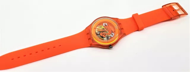 SWATCH New Caballero 2012-SUOO100 - ORANGISH LACQUERED 1 - Nuevo