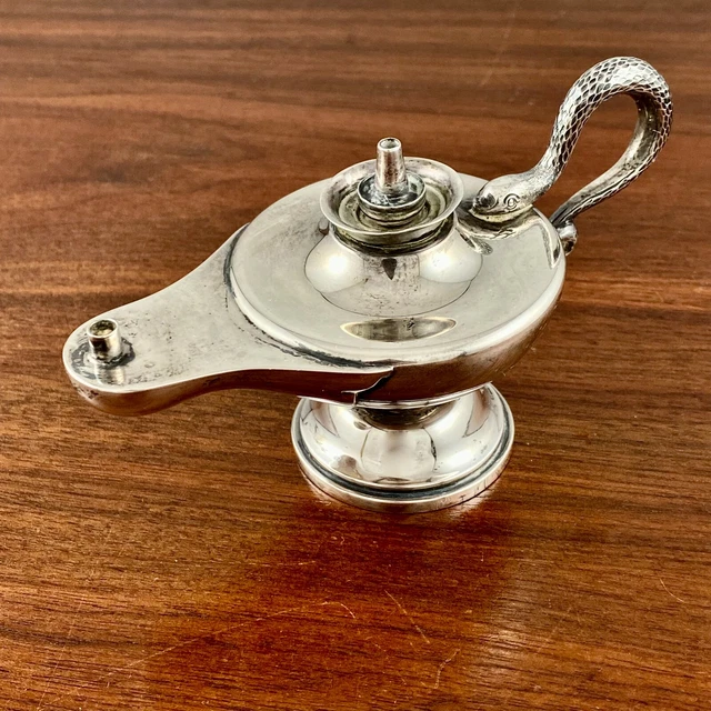 Hamilton & Co. Colonial Indio/Inglés Cigarro Esterlina Encendedor Mango Serpiente