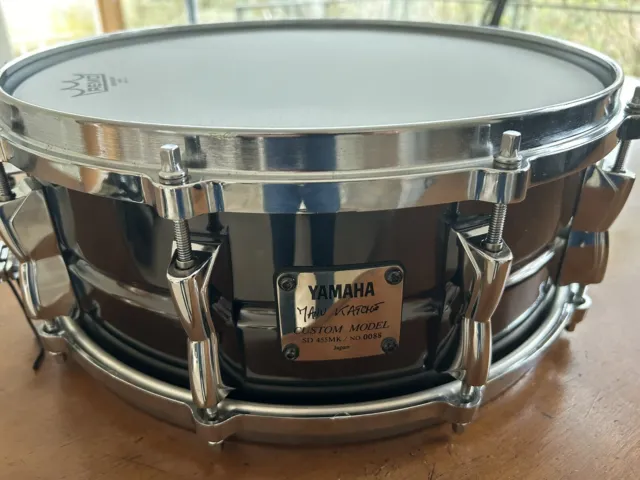 Yamaha brass snare drum „Manu Katché“ SD 455 MK   - No 88